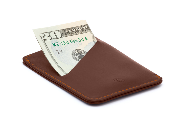 Card Sleeve Wallet - Cocoa Modern & Dandy Card Sleeve Wallet - Cocoa Modern & Dandy