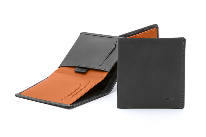 Note Sleeve Wallet - Charcoal - Modern & Dandy