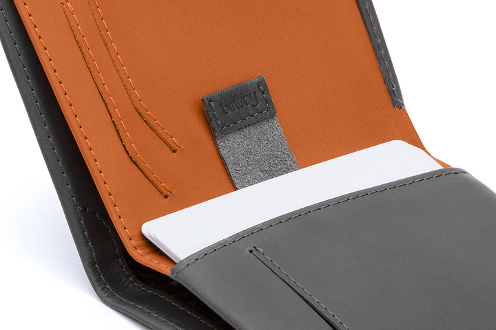 Note Sleeve Wallet - Charcoal - Modern & Dandy